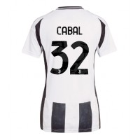 Dres Juventus Juan Cabal #32 Domaci za Žensko 2024-25 Kratak Rukav